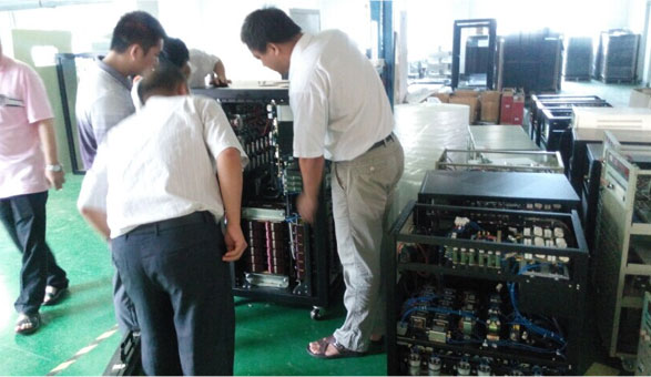 东莞市质检局钟经理刘经理一行人到我司参观考察
